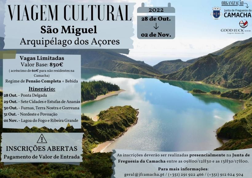 Viagem Cultural aos Açores | 2022