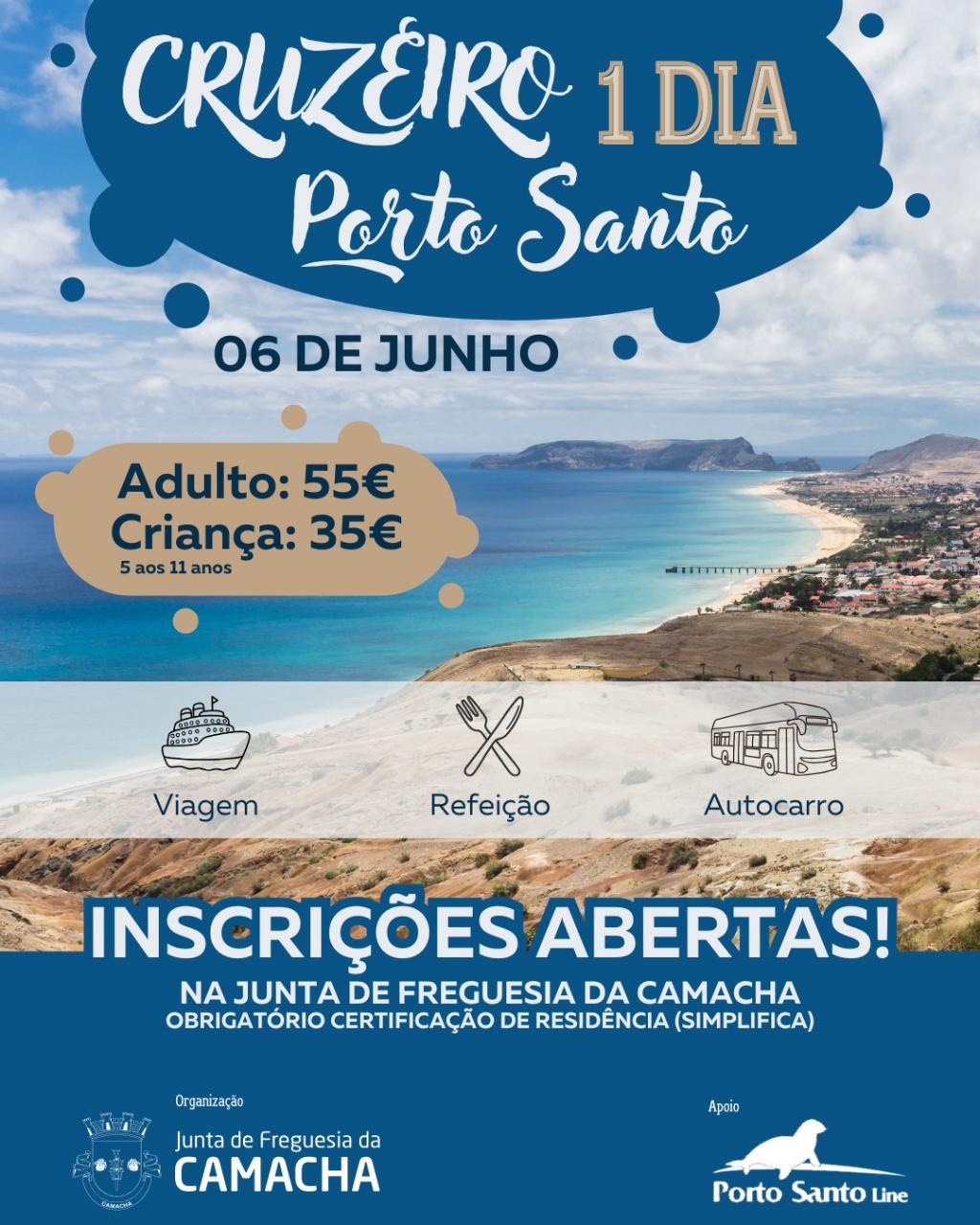 Cruzeiro de 1 dia ao Porto Santo | 2026