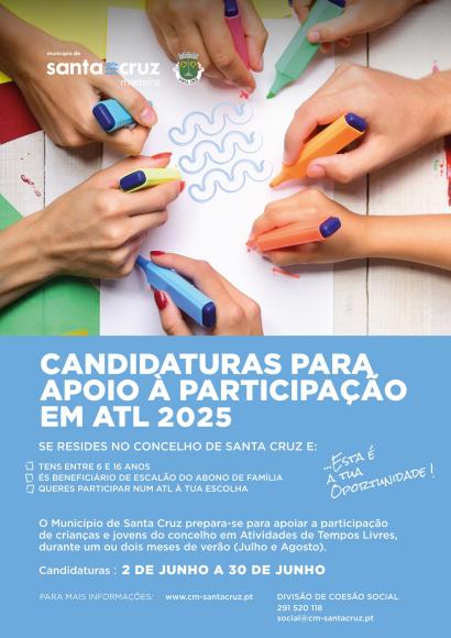 Apoio à Participação em ATL | 2025 Apoio à Participação em ATL | 2025