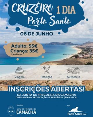 Cruzeiro de 1 dia ao Porto Santo | 2026