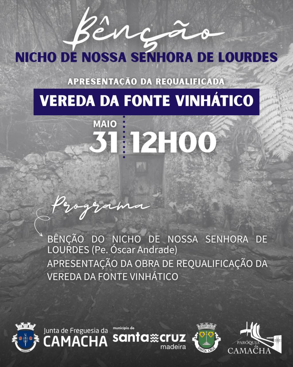 Bênção e apresentação da Vereda da Fonte Vinhático